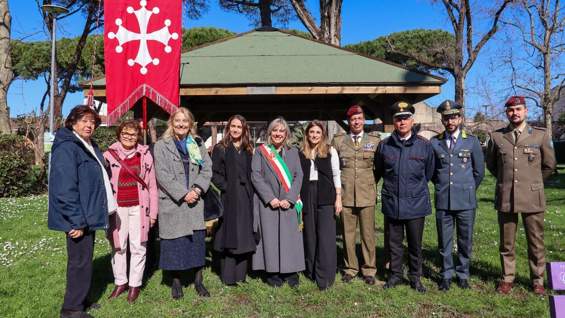 Aperto il gazebo nel giardino davanti al carcere di Don Bosco