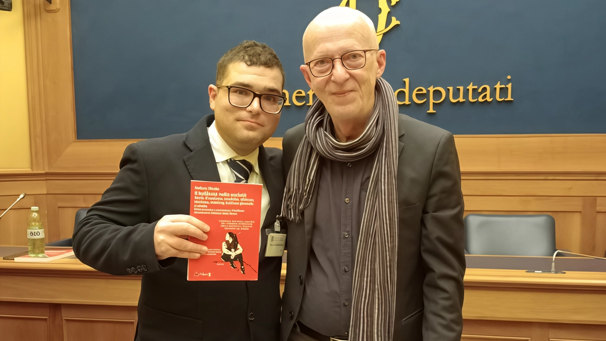 Vitello con. Noury di Amnesty alla presentazione del libro alla Camera dei deputati