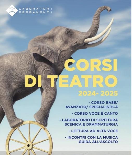 Ripartono i corsi di teatro di Laboratori Permanenti