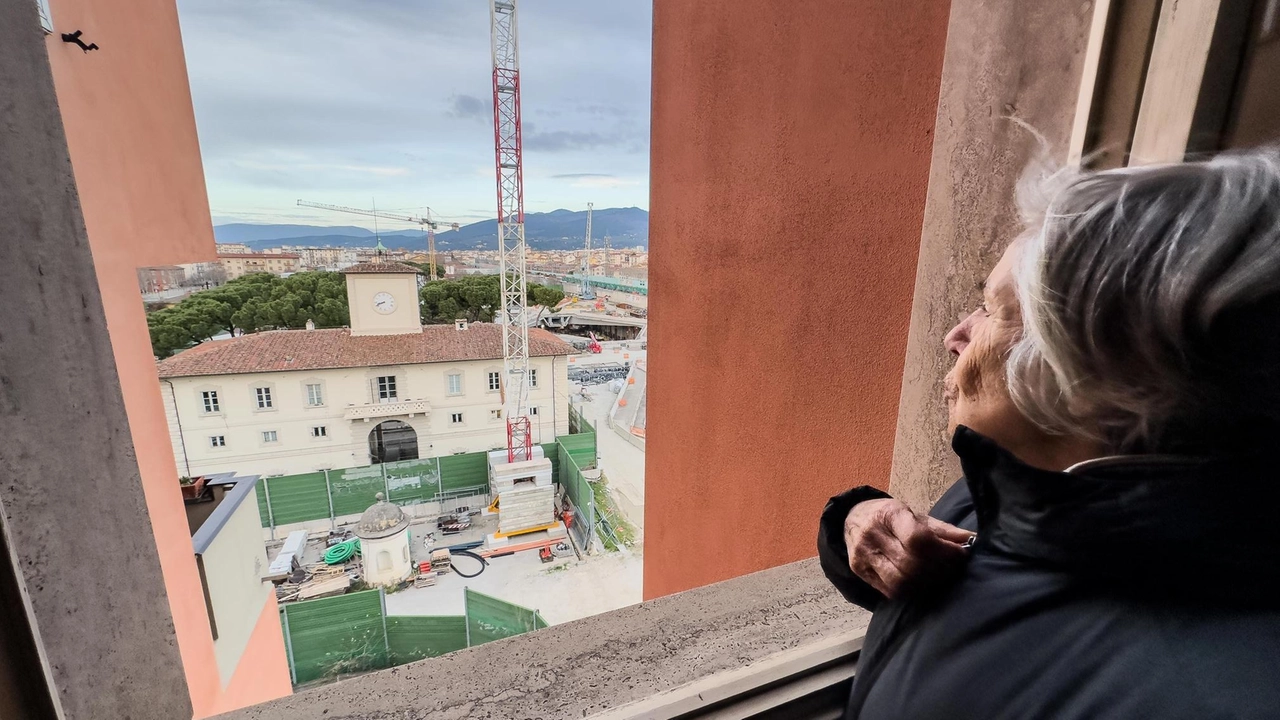 La palazzina dell’Orologio, che ospita il Cas di viale Corsica