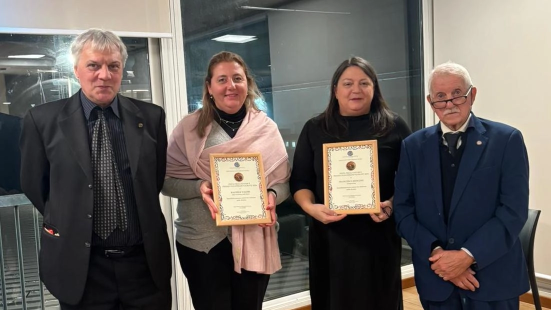 Da sinistra Claudio Sartorio, Rachele Valori, Francesca Menconi e Paolo Dazzi