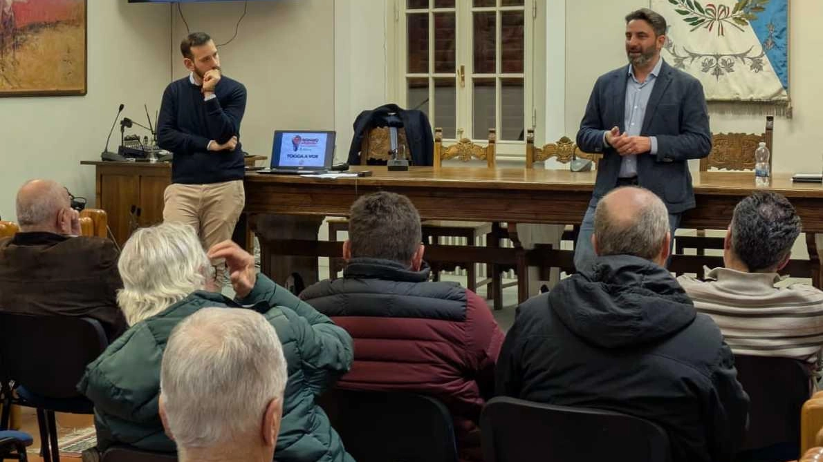 Un’assemblea nel corso del progetto per il bilancio partecipato