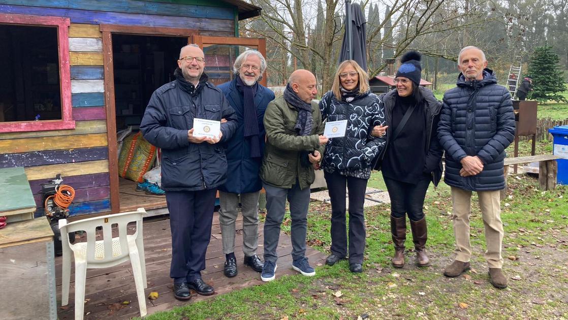 Il Bosco dei Talenti ha una nuova recinzione: decisiva la donazione del Rotary Club Pisa