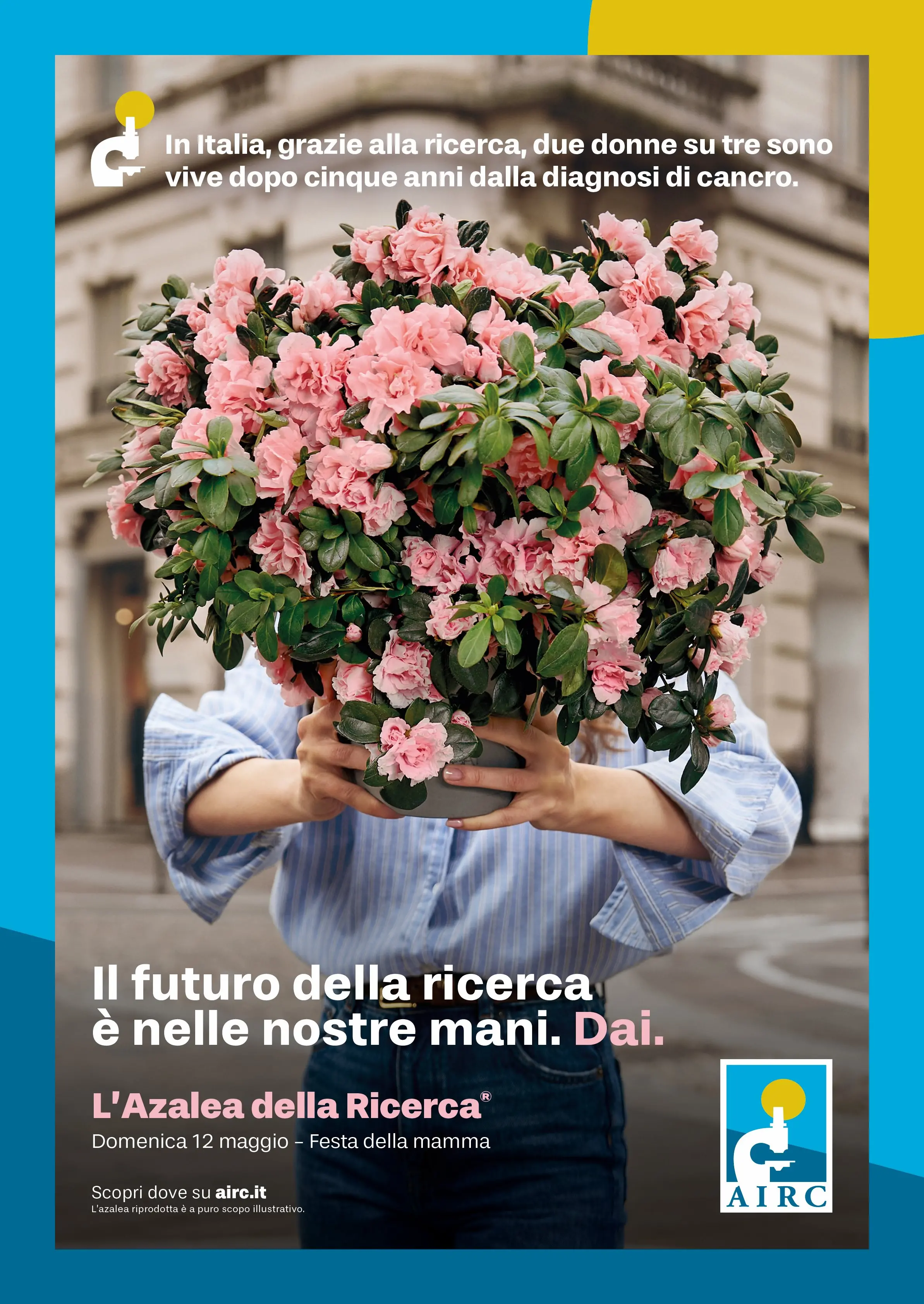 Festa della Mamma, torna l’Azalea della Fondazione Airc