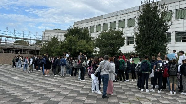 Studenti al Liceo Varchi