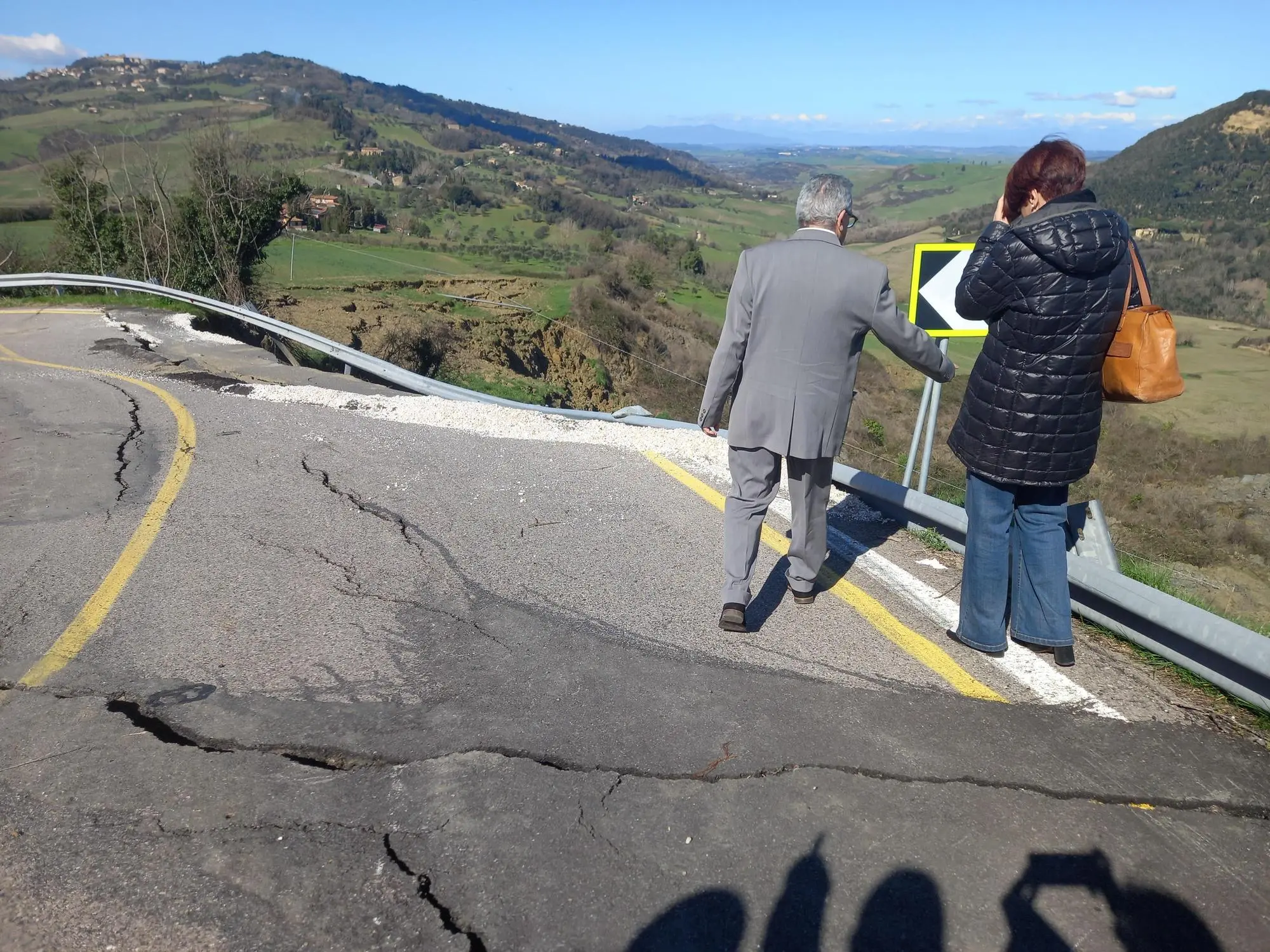 Strada 68 franata, decolla la petizione da consegnare a Salvini