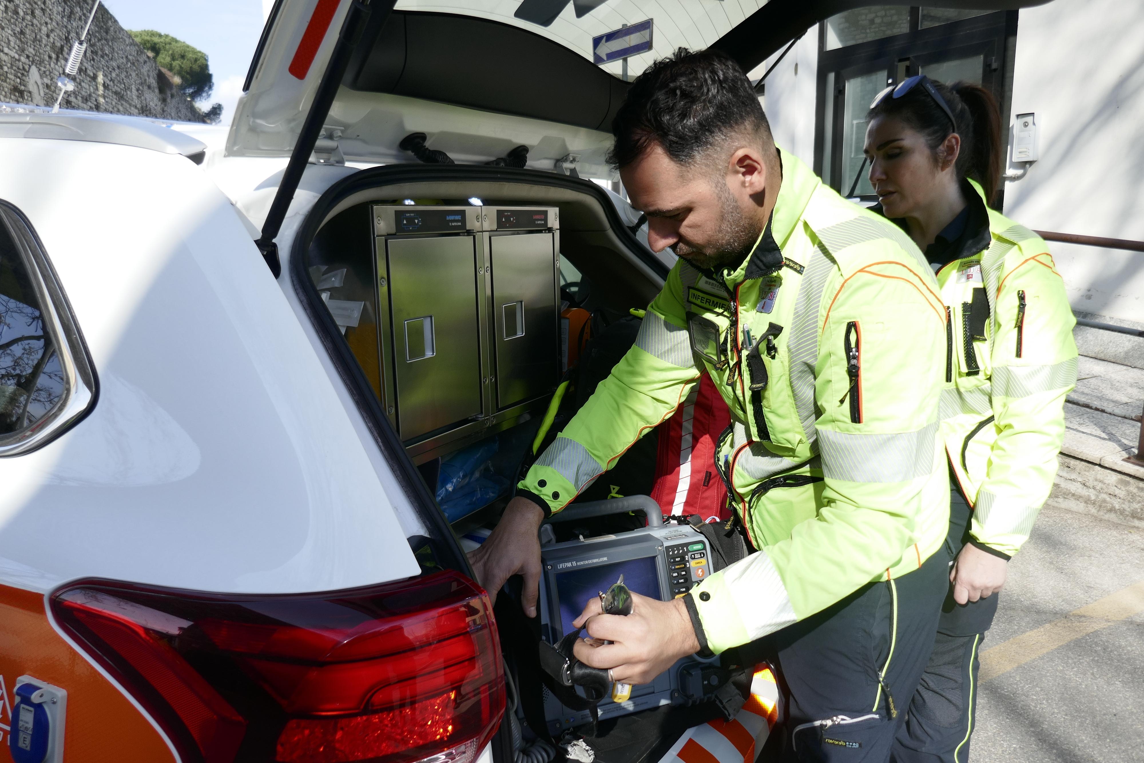 Incidente sul lavoro, 41enne trasportato in ospedale