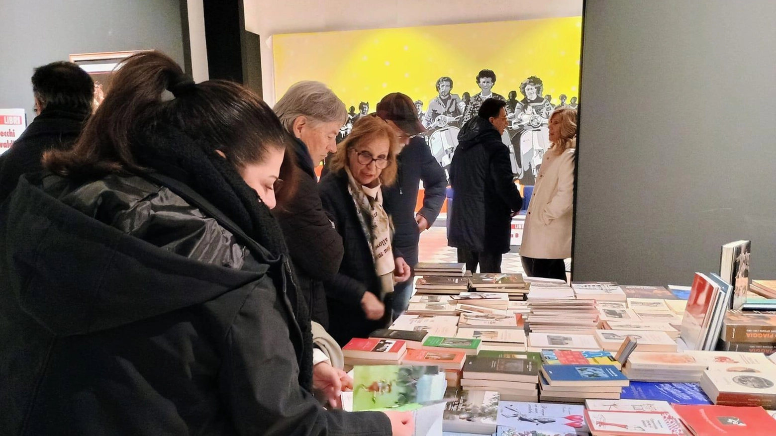 Era dei libri Più di trecento volumi raccolti