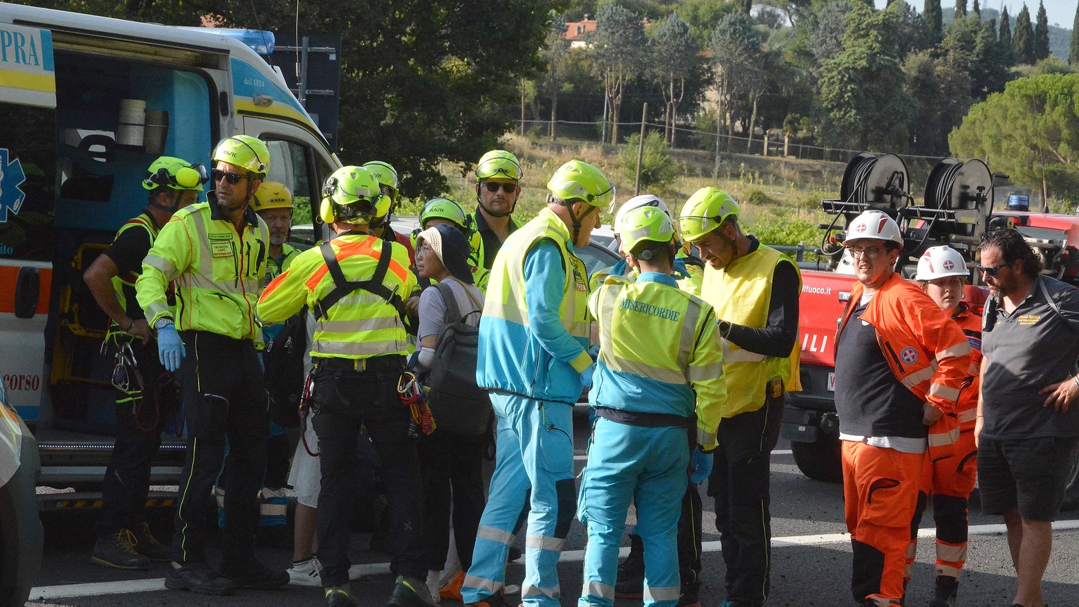 Arezzo Incidente mortale in A1 coinvolto un pullman di turisti