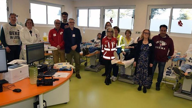 I lavoratori Beko hanno effettuato una donazione di sangue di gruppo nel Centro Emotrasfusionale delle Scotte