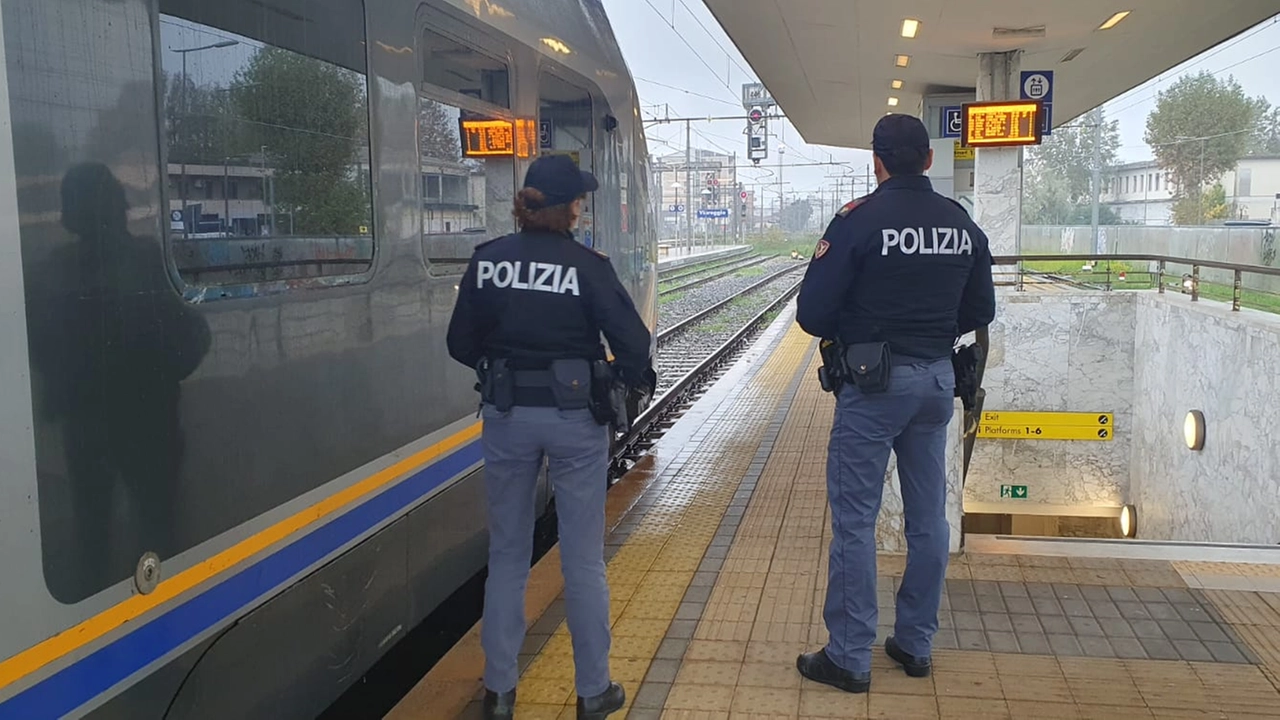 Sul posto la polizia