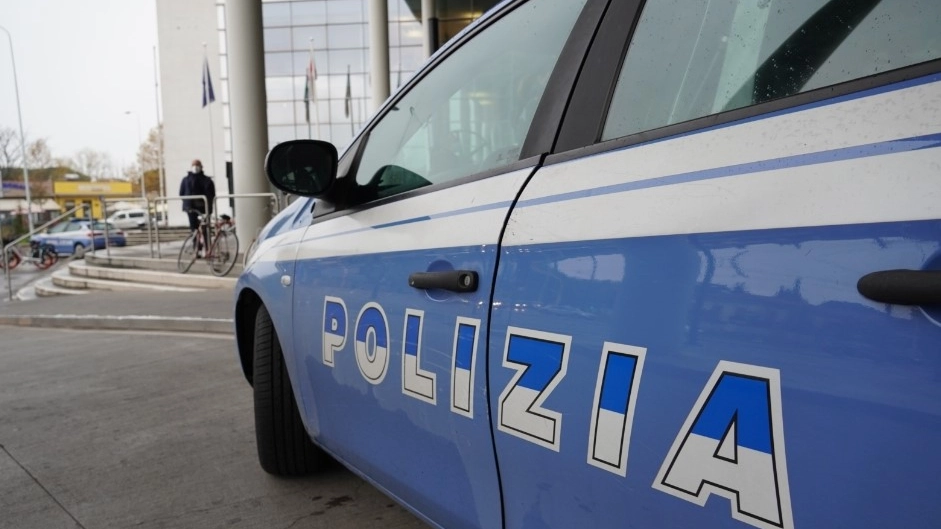 Sul posto la polizia