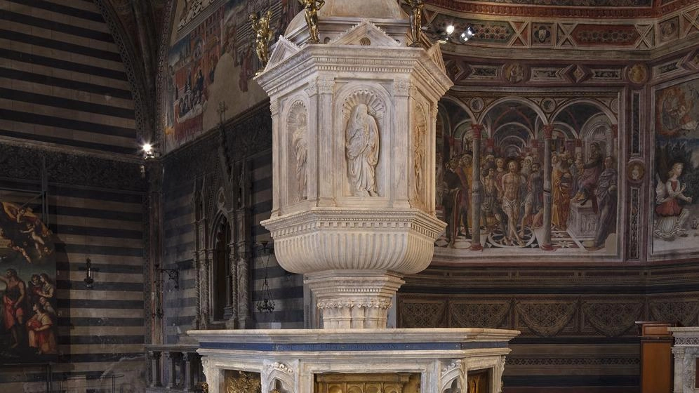 Il Fonte battesimale del Duomo di Siena . Esperti a confronto sul restauro