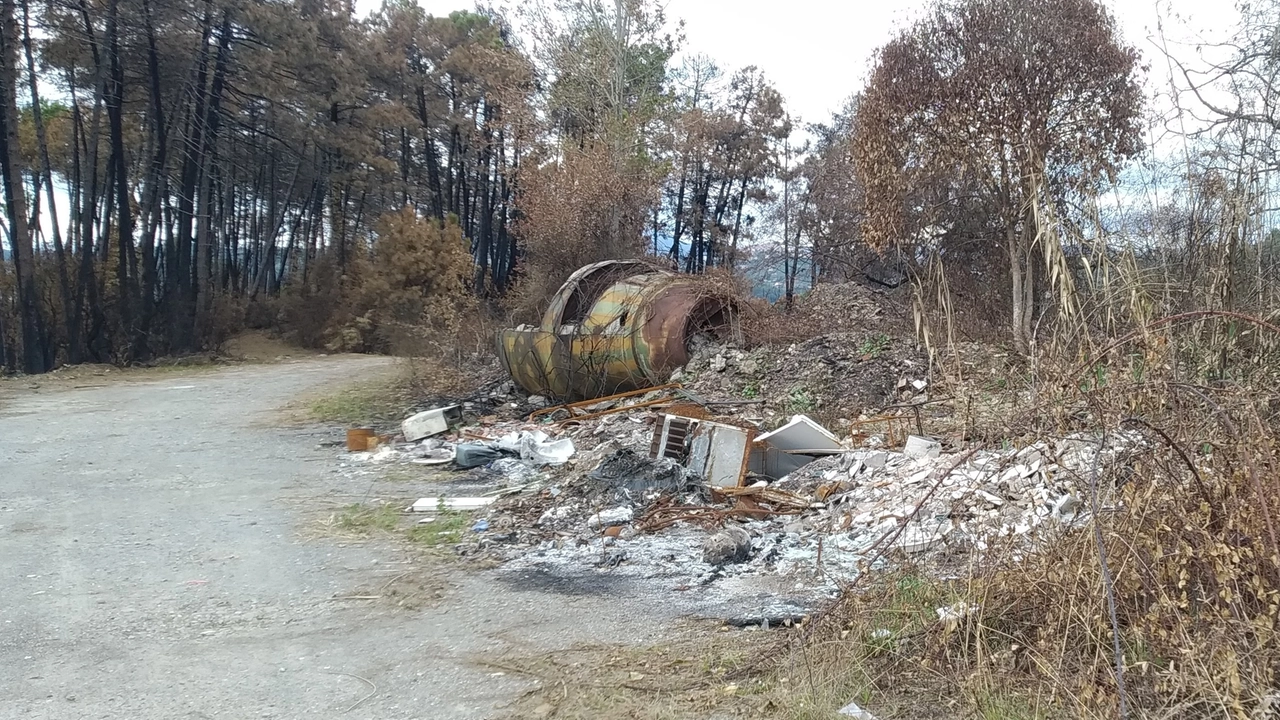 Cosa resta dopo l'incendio