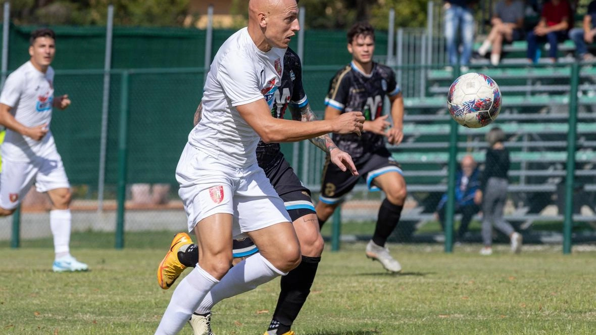 Andrea Guarisa, attaccante dell’Intercomunale Monsummano (Goiorani)