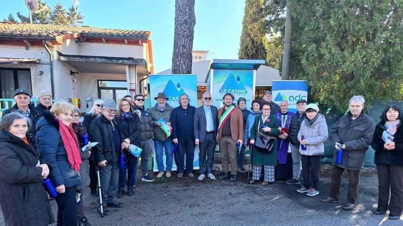 Gallina, inaugurata la casina dell’acqua