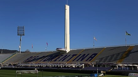 Lo stadio Artemio Franchi