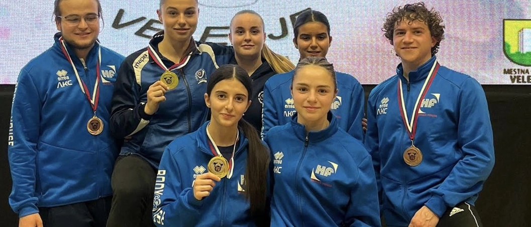 Quattro medaglie internazionali in Slovenia per l’Accademia Karate Casentino