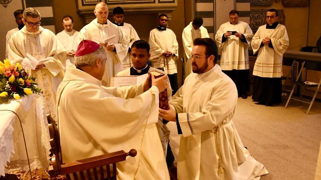 L’ordinazione diaconale di Alessio Nencetti in duomo