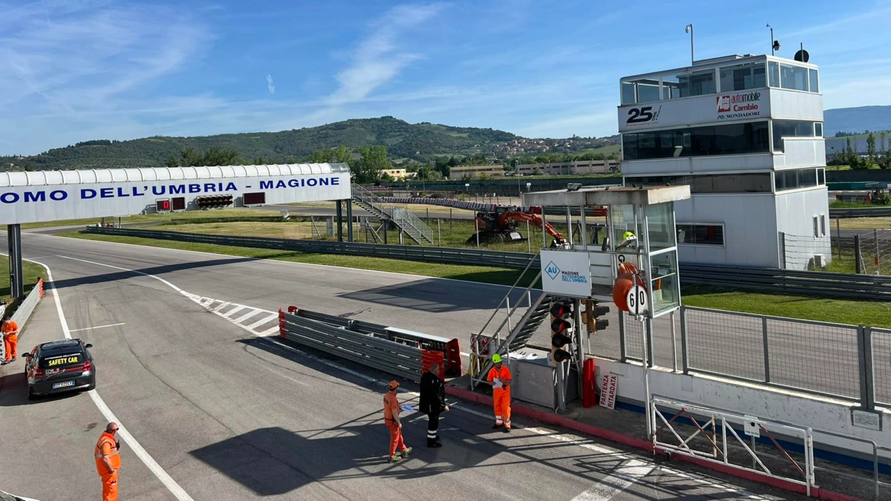 L'autodromo dell'Umbria a Magione