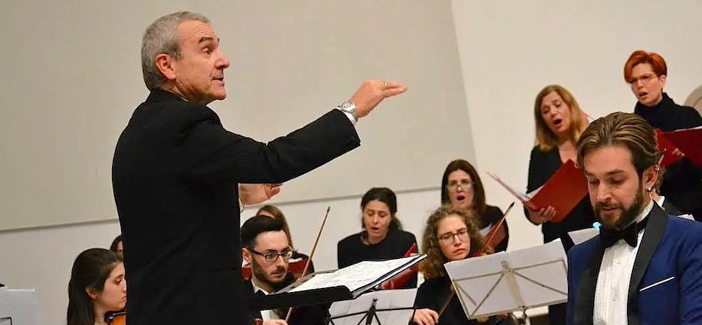 Concerto di Antiche voci a Gaggiola. Canta il coro ’Chanson d’Aube’