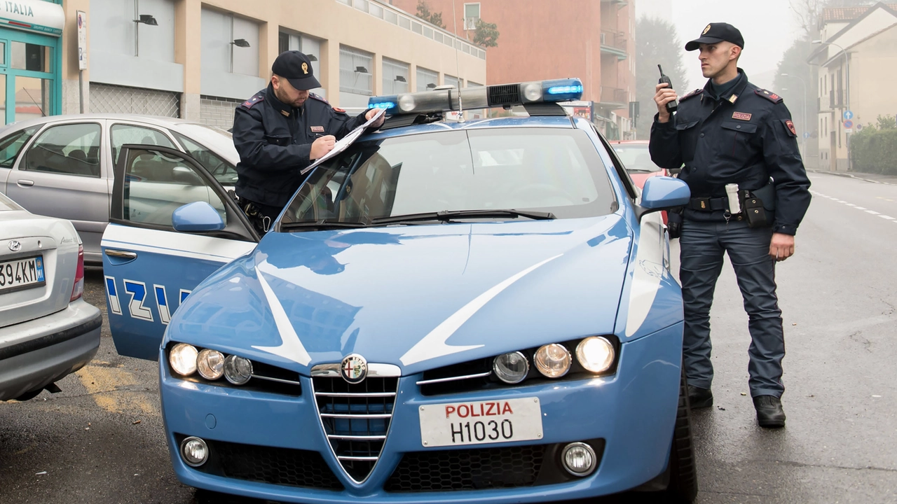 Polizia in azione (foto d’archivio)