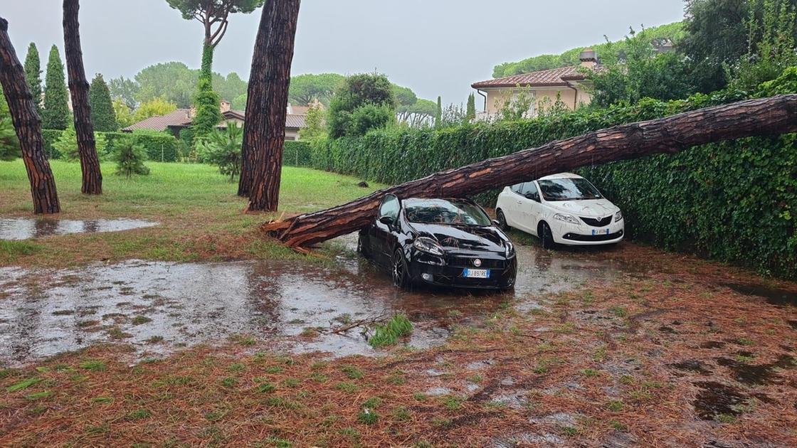 Flagellata anche la Versilia. La Passeggiata sott’acqua