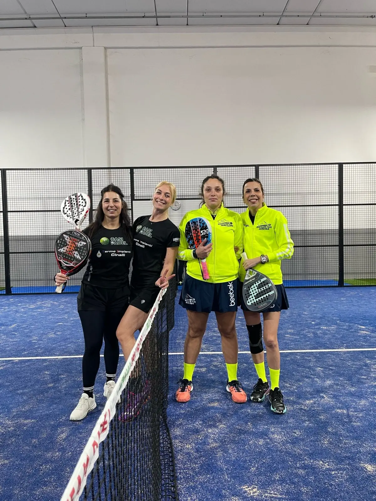 Padel, grande spettacolo alla Coppa Msp, bene le squadre pisane