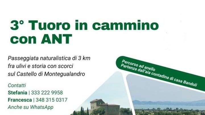 Domani tutti: "In Cammino  con Ant"