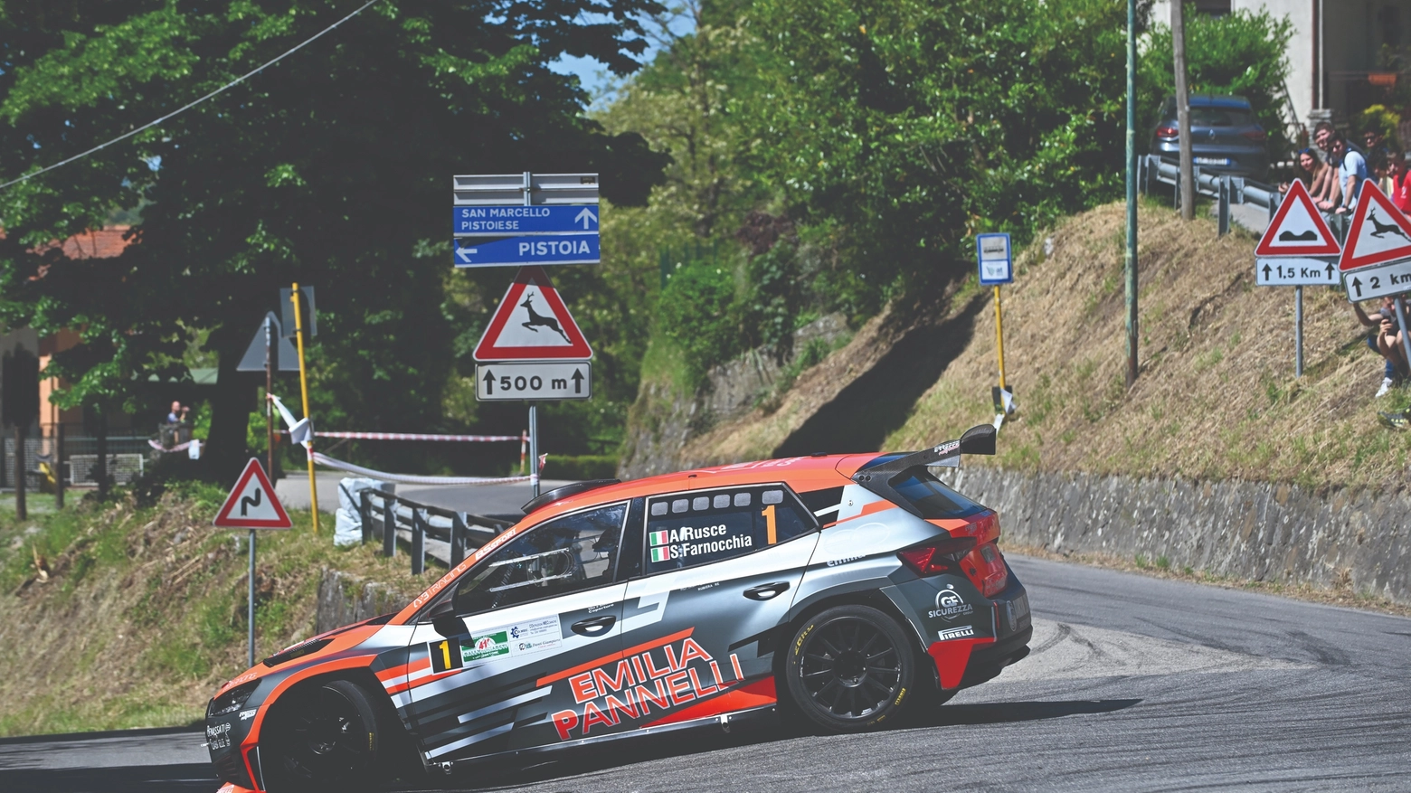 Antonio Rusce e Sauro Farnocchia (Skoda Fabia RS Rally2)