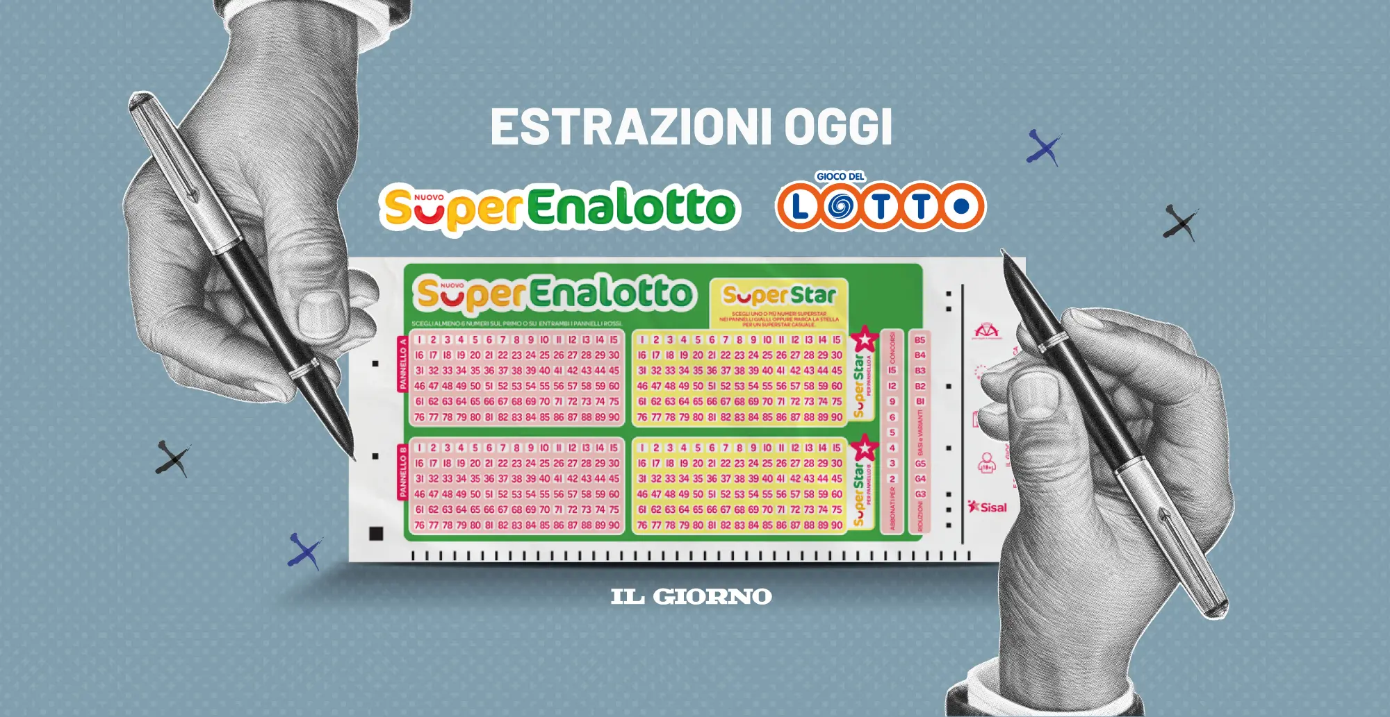 Estrazione Lotto, SuperEnalotto e 10eLotto di oggi giovedì 16 gennaio 2025