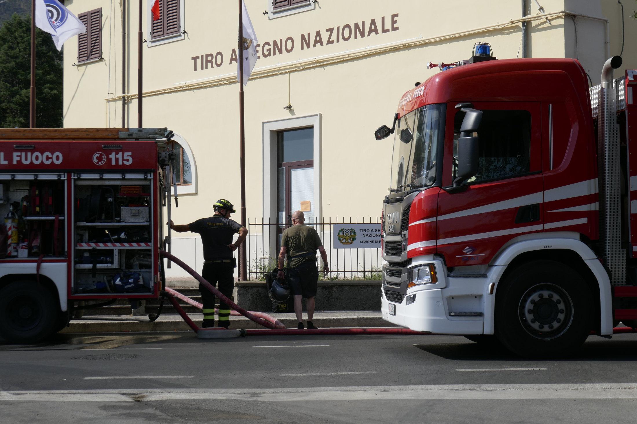 Incendio poligono 