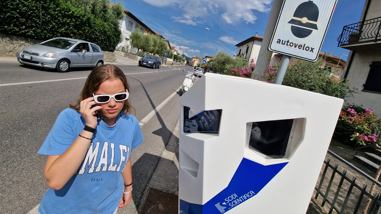 L’autovelox di Pontenuovo, lungo via Montalese