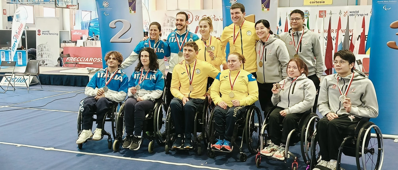 Scherma paralimpica: la tappa pisana di Coppa del Mondo si chiude con 9 medaglie