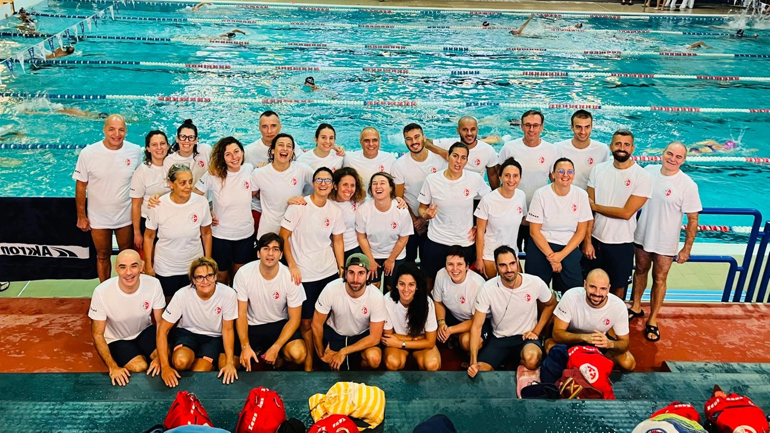 La squadra di nuoto dell'Ateneo pisano