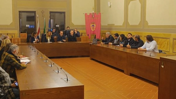 L'incontro di ieri a Montevarchi