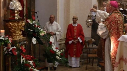 Il vescovo Sorrentino a San Rufino