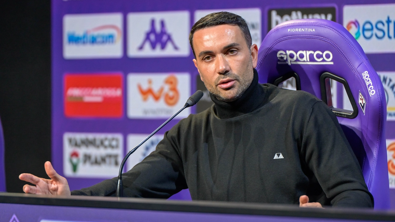 La conferenza stampa di Palladino in vista della partita contro il Genoa (Foto Germogli)