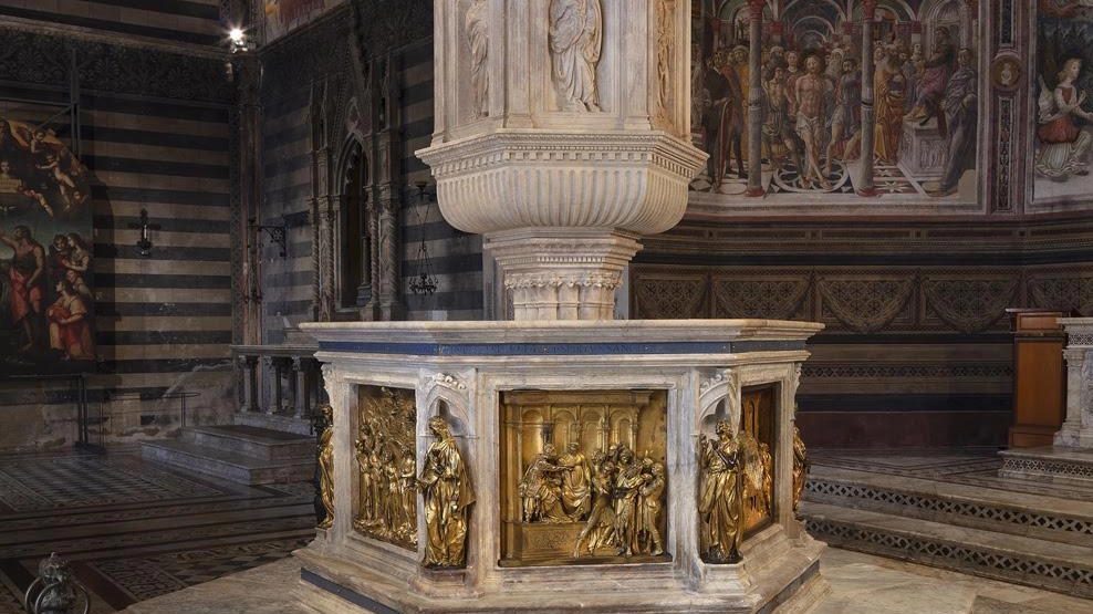 Fonte battesimale  del Duomo. Convegno sul restauro