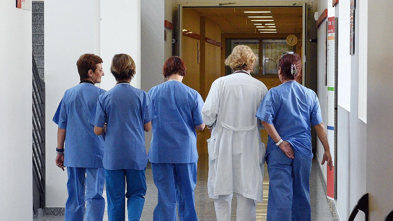 Personale medico e infermieristico in un ospedale (foto d’archivio)