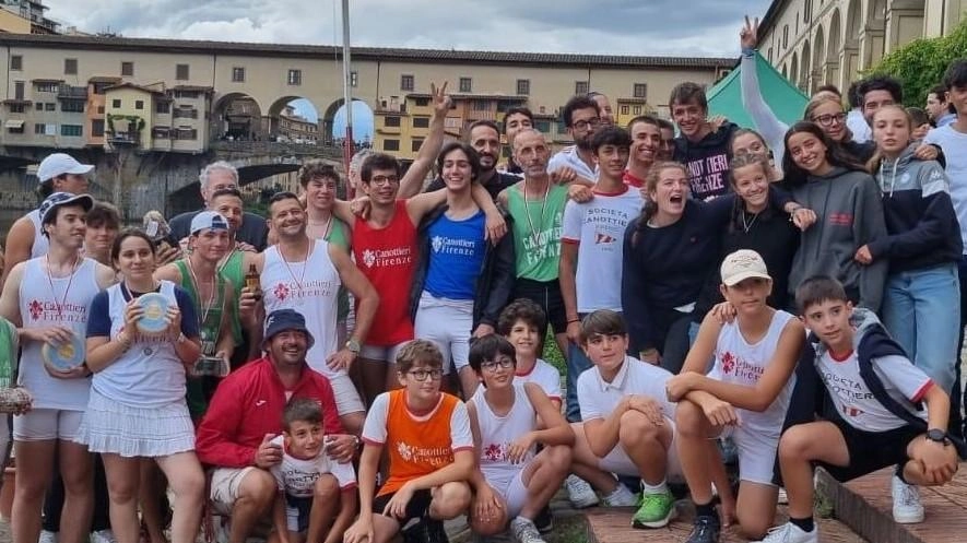 Giovanissimi, bravi e vincenti. Canottieri Firenze da Oscar. E ora la regata sprint del 14 e 15