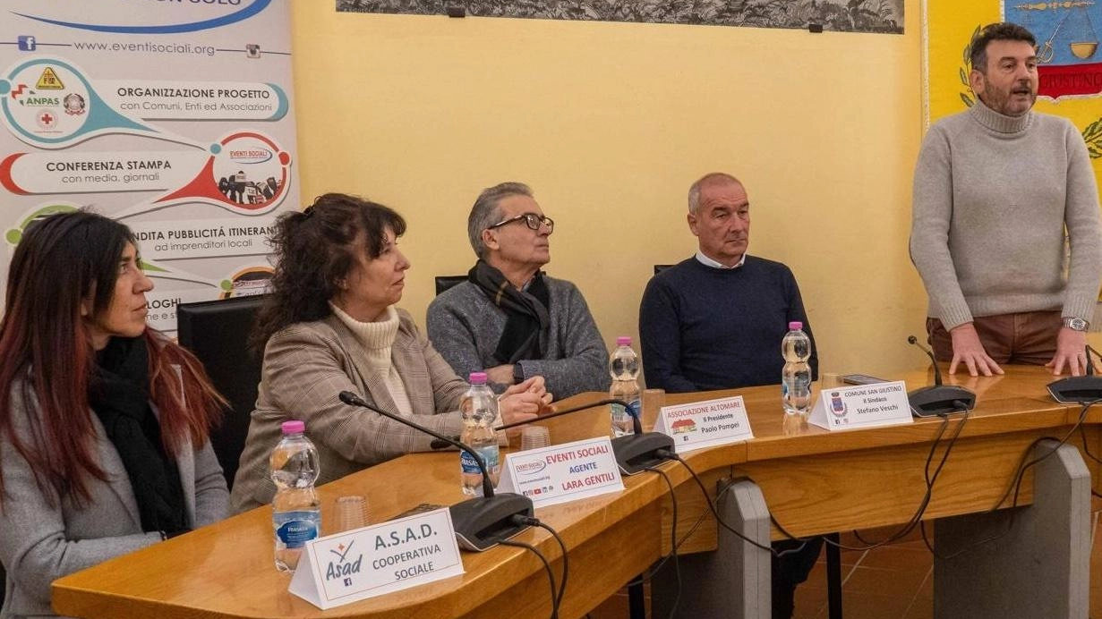 Presentato nella sala consiliare del Comune di San Giustino il progetto “Muoversi e non solo“ promosso da Eventi Sociali