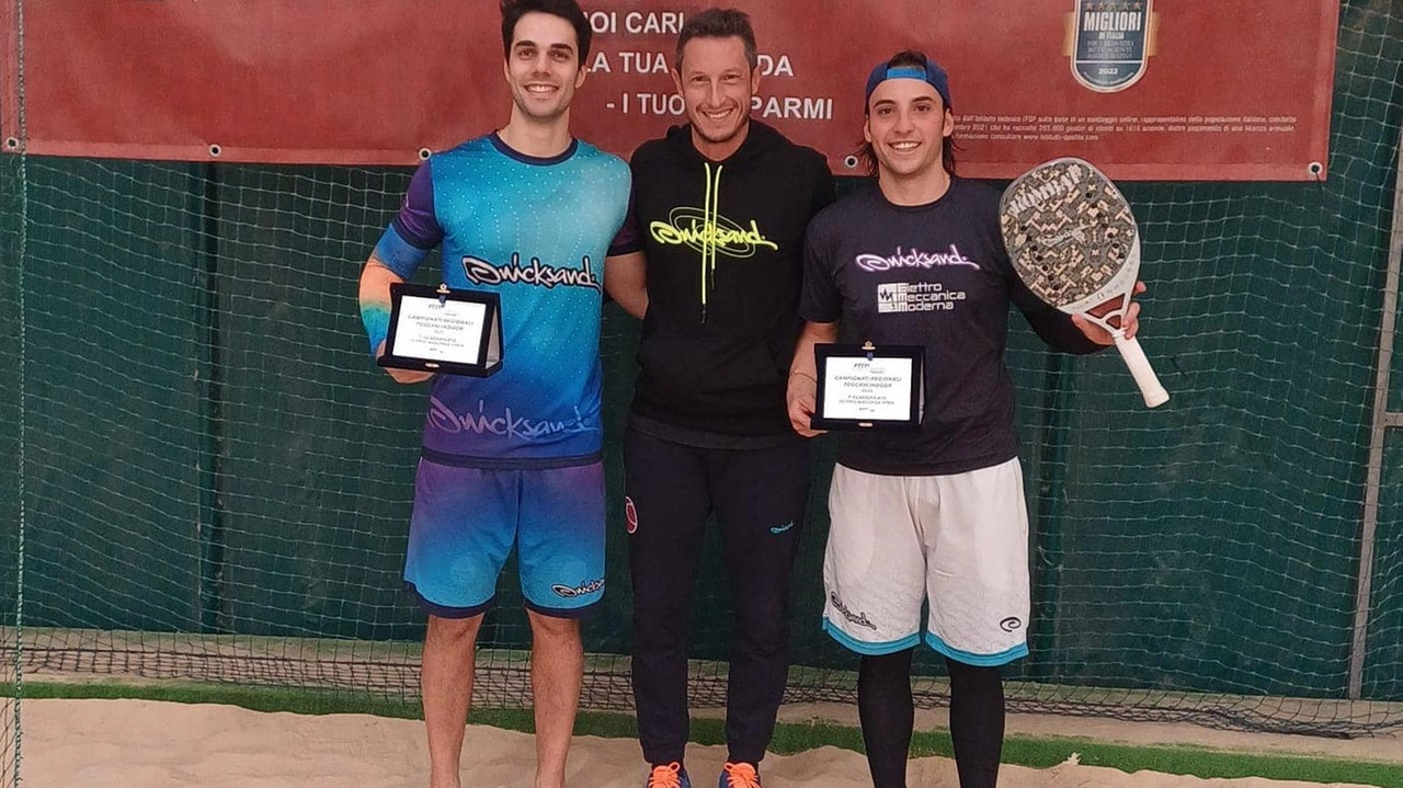 Giacomo Cappuccini e Gabriele Gini hanno vinto il doppio maschile Open conquistando il titolo toscano