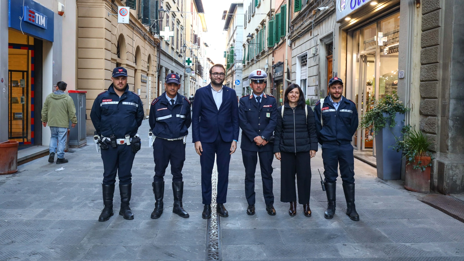 A Empoli arrivano i vigili di prossimità (Foto Gasperini/Germogli)