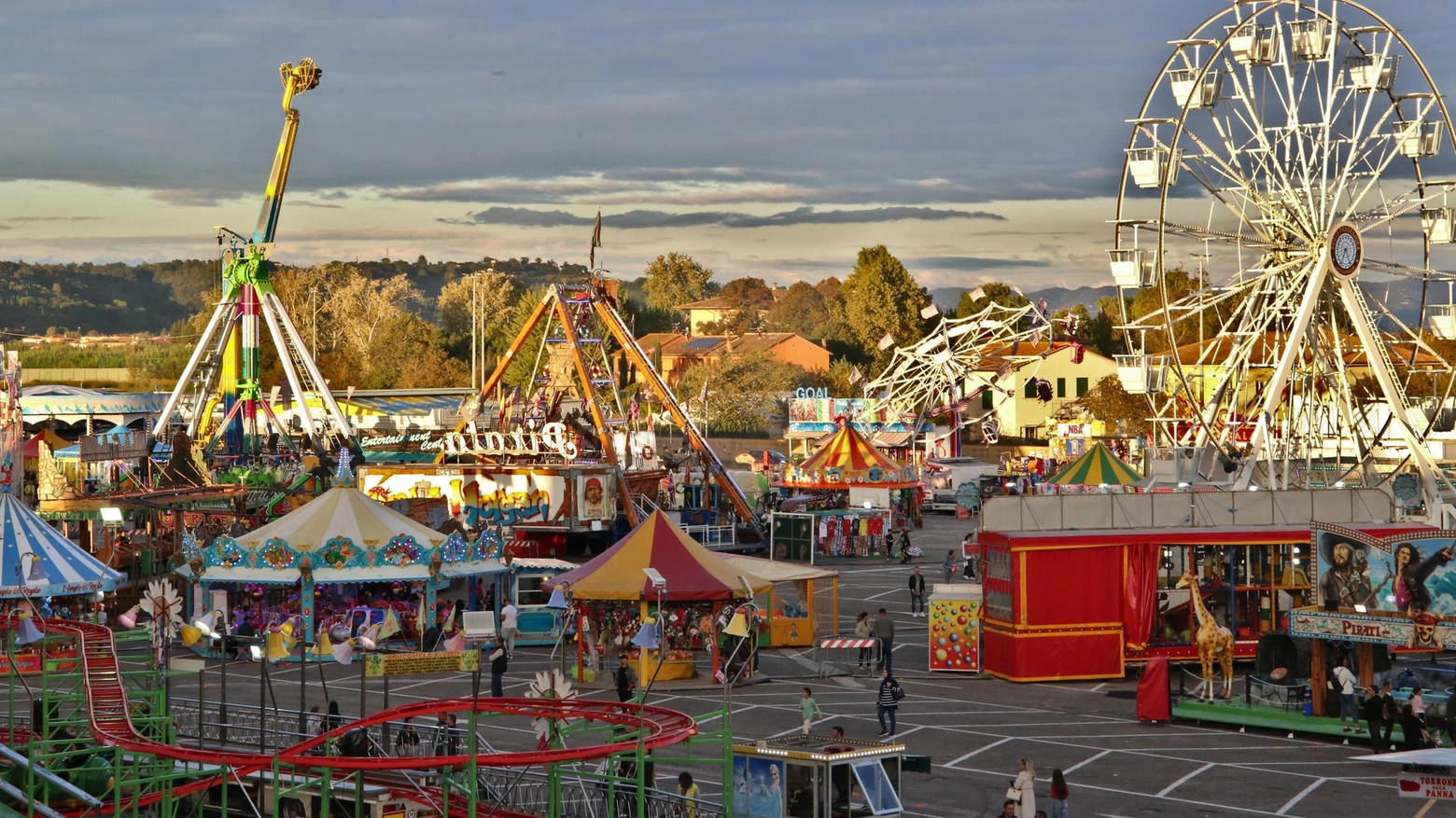 Apre il luna park di San Luca e festa degli ambulanti