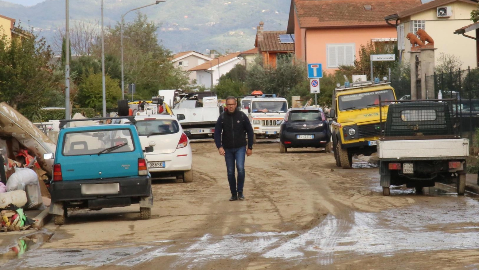 Il rischio idraulico a Stabbia : "L’alveo del Vincio è troppo alto"