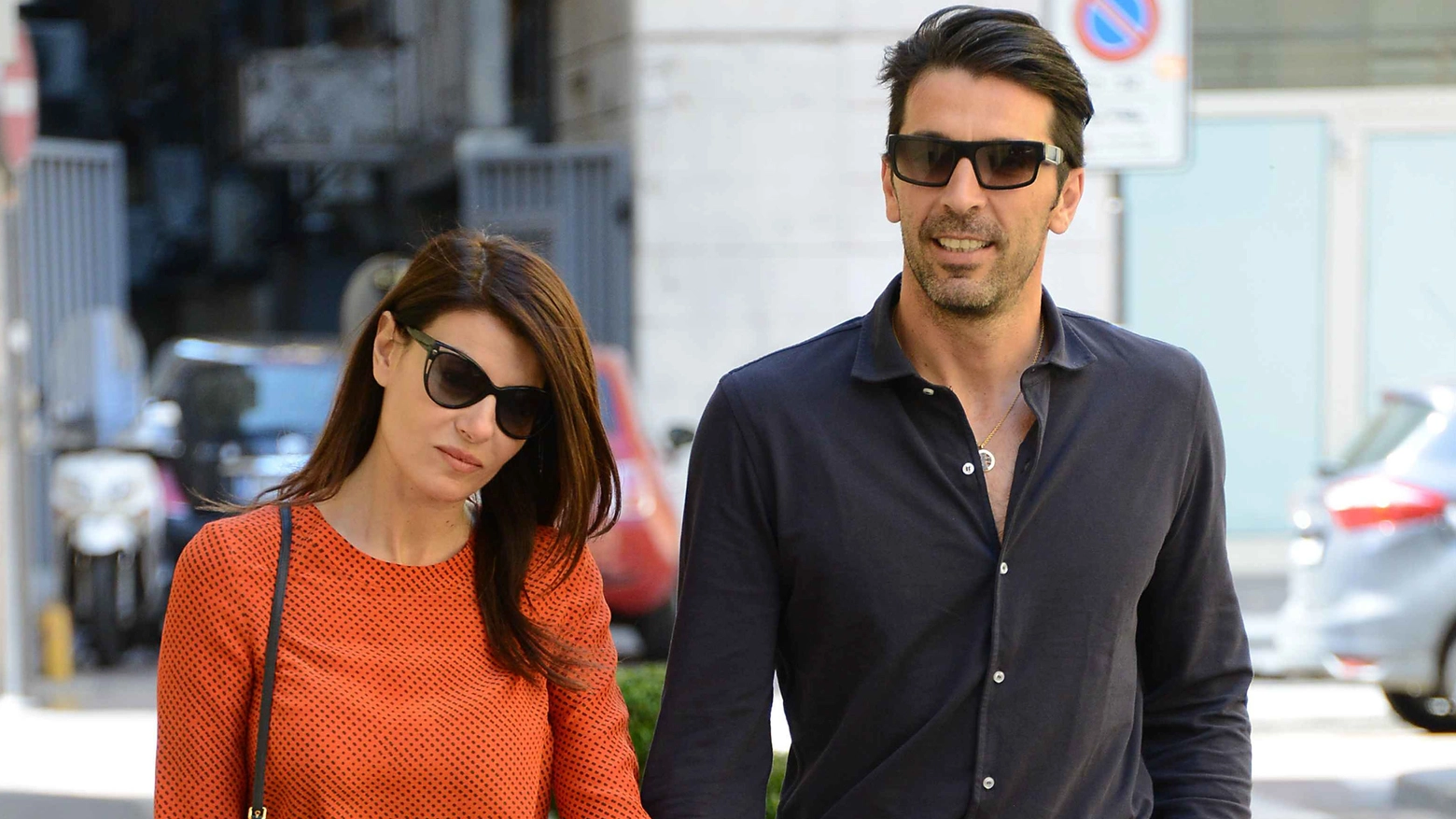 Ilaria D'Amico e Gigi Buffon (Olycom)