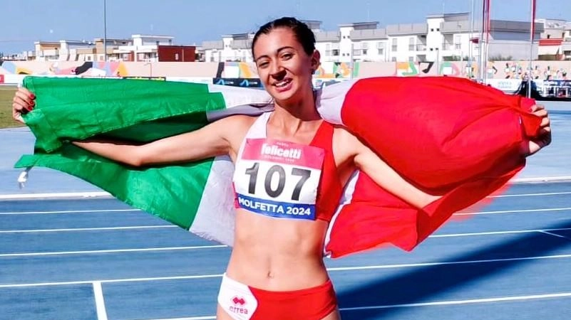 Straordinaria Irbetti: è campionessa italiana. Vince gli 800 metri agli Assoluti giovanili