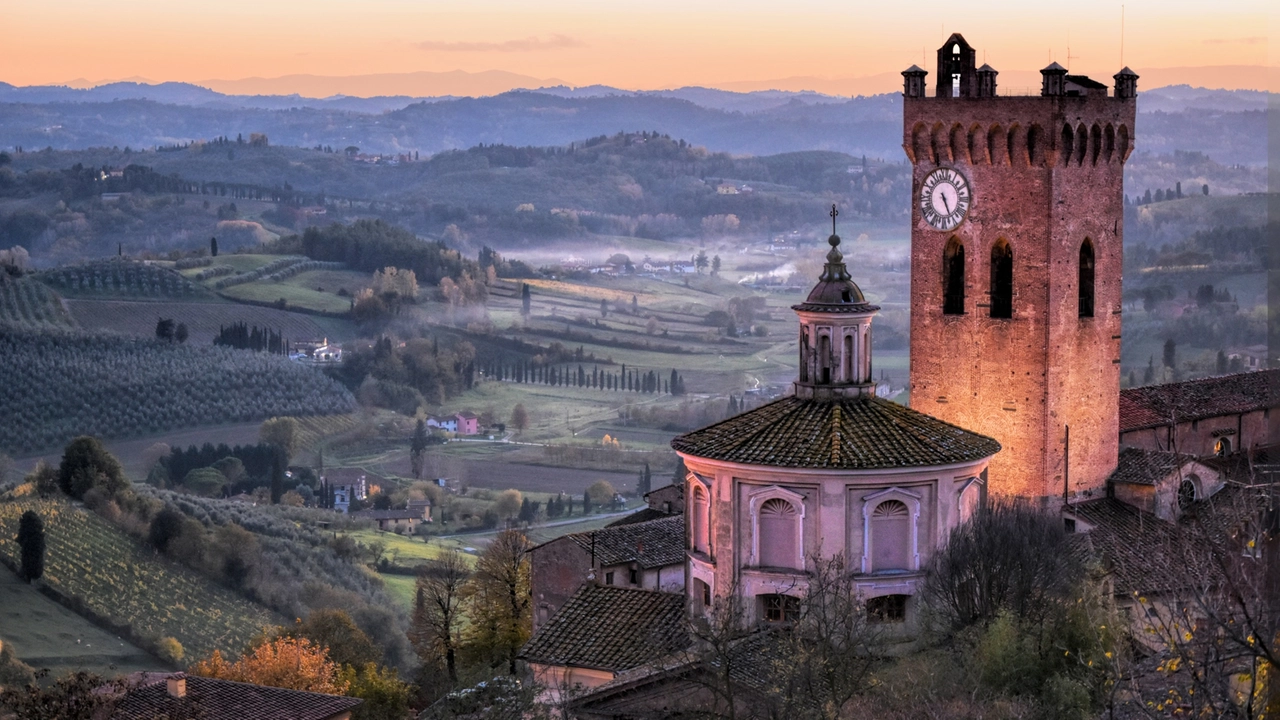 "Fine della guerra? Da qui si vede il mare”, la performance a San Miniato