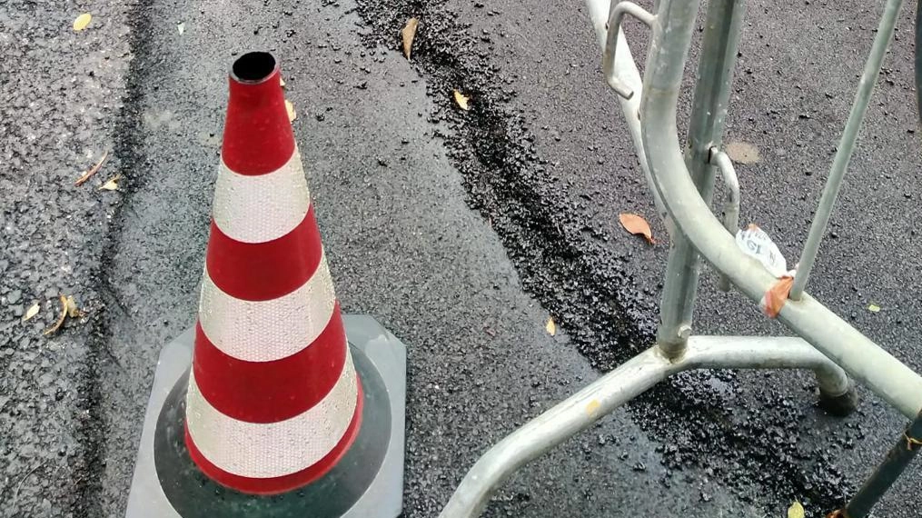 Via della Repubblica a Montecalvoli